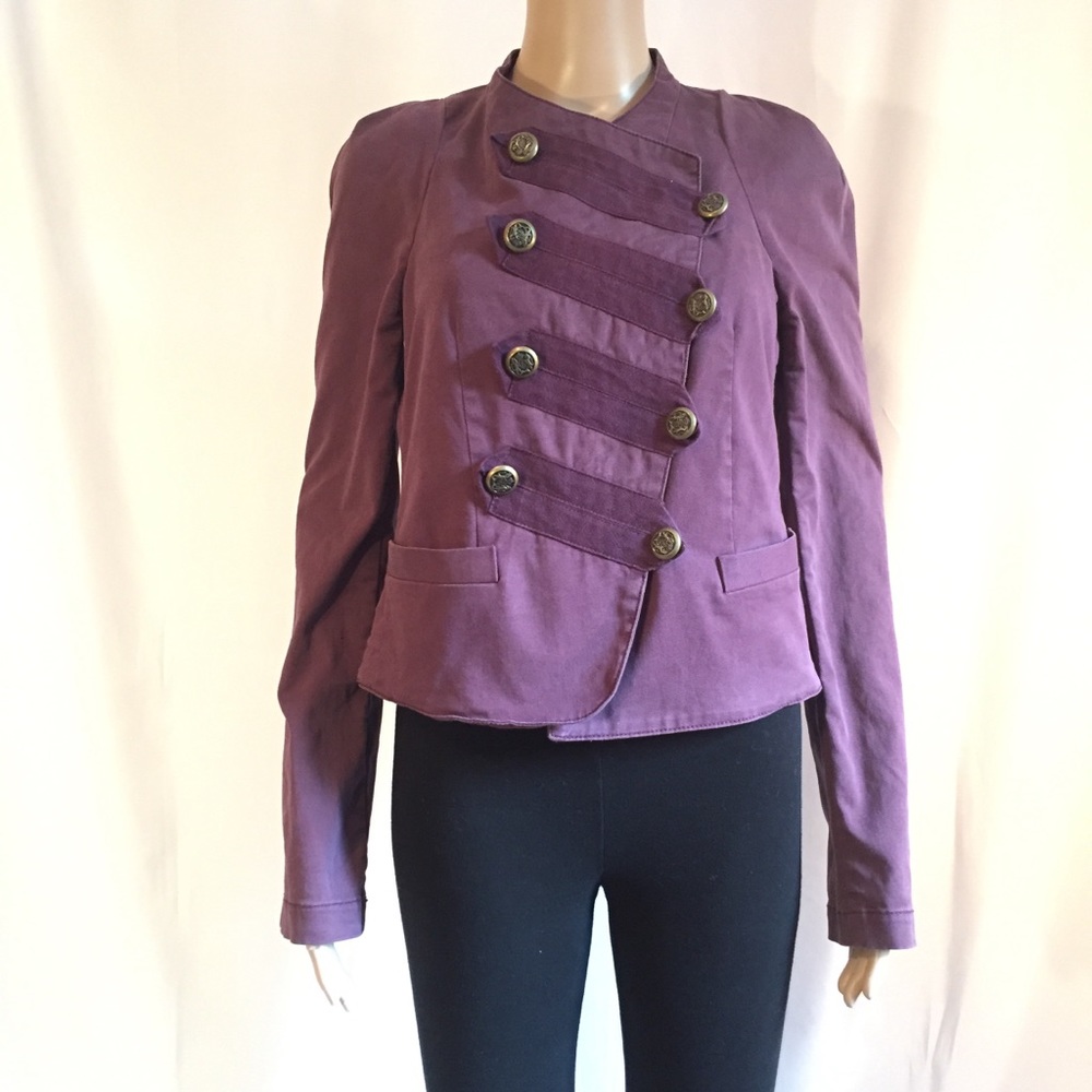 London Jean Military Style Jacket Blazer